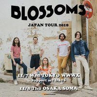 ブロッサムズ、11月のジャパン・ツアー東京公演のサポート・アクトが決定！