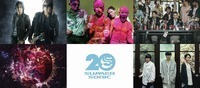 「サマーソニック 2019」東京公演の模様が10月にWOWOWにて放送！ - （左上から時計回り）B’z、RED HOT CHILI PEPPERS、THE CHAINSMOKERS、RADWIMPS、BABYMETAL
