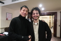 King Gnuの常田大希がN.HOOLYWOODのNYコレクションでチェロ演奏、直後にコメントをもらった。音源は3月発売予定！ - pic by Akemi Nakamura