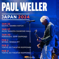 ポール・ウェラー、2024年1月～2月に来日公演が決定！   全国5都市で6DAYS