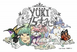 YUKI・15周年記念！ 羽海野チカが記念ロゴを贈る「これからもずっと大好きです」