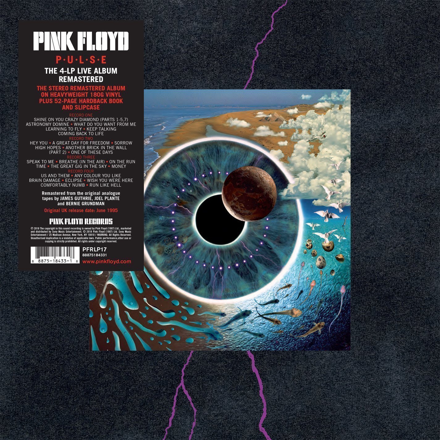 ピンク・フロイド、1995年のライブAL『P.U.L.S.E』が5月にアナログ盤で再発決定